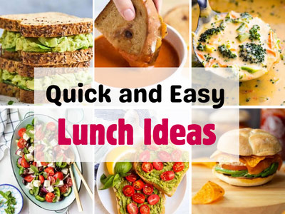 25 Quick Lunch Recipes to Spice Up Your Midday Meal